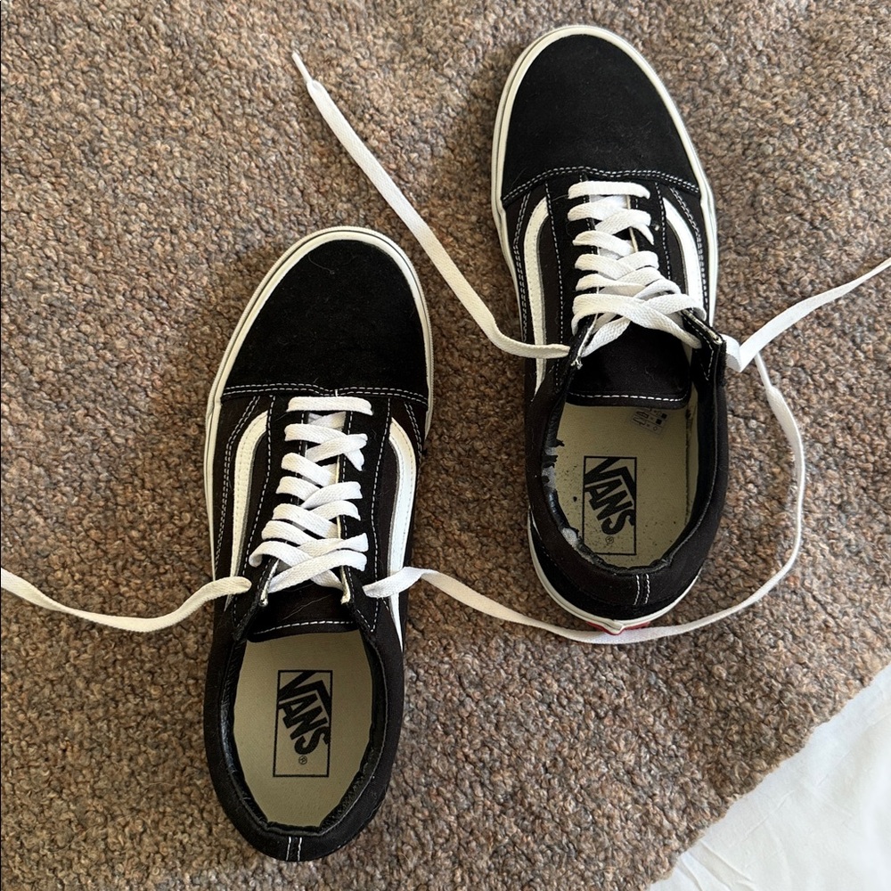 Vans Old Skool Black and White Sneakers